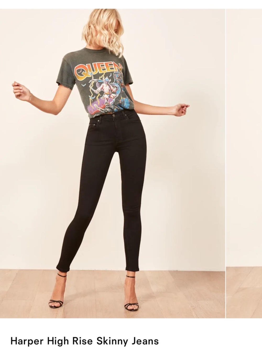 Reformation Harper High Rise Skinny Jeans